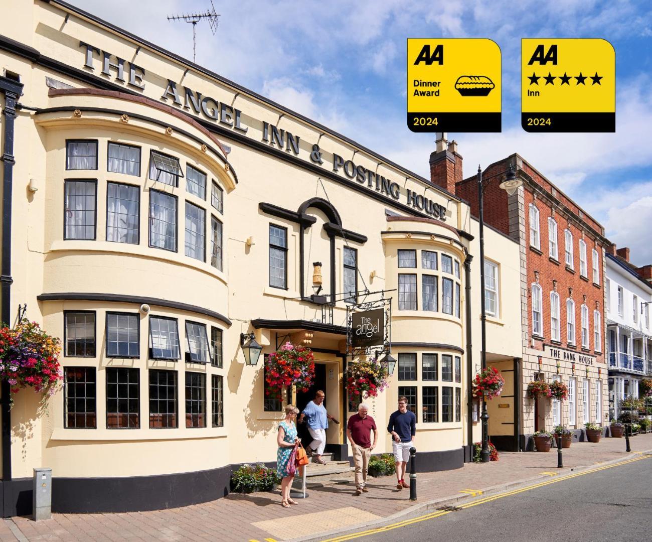 The Angel Inn Hotel Pershore Exterior photo